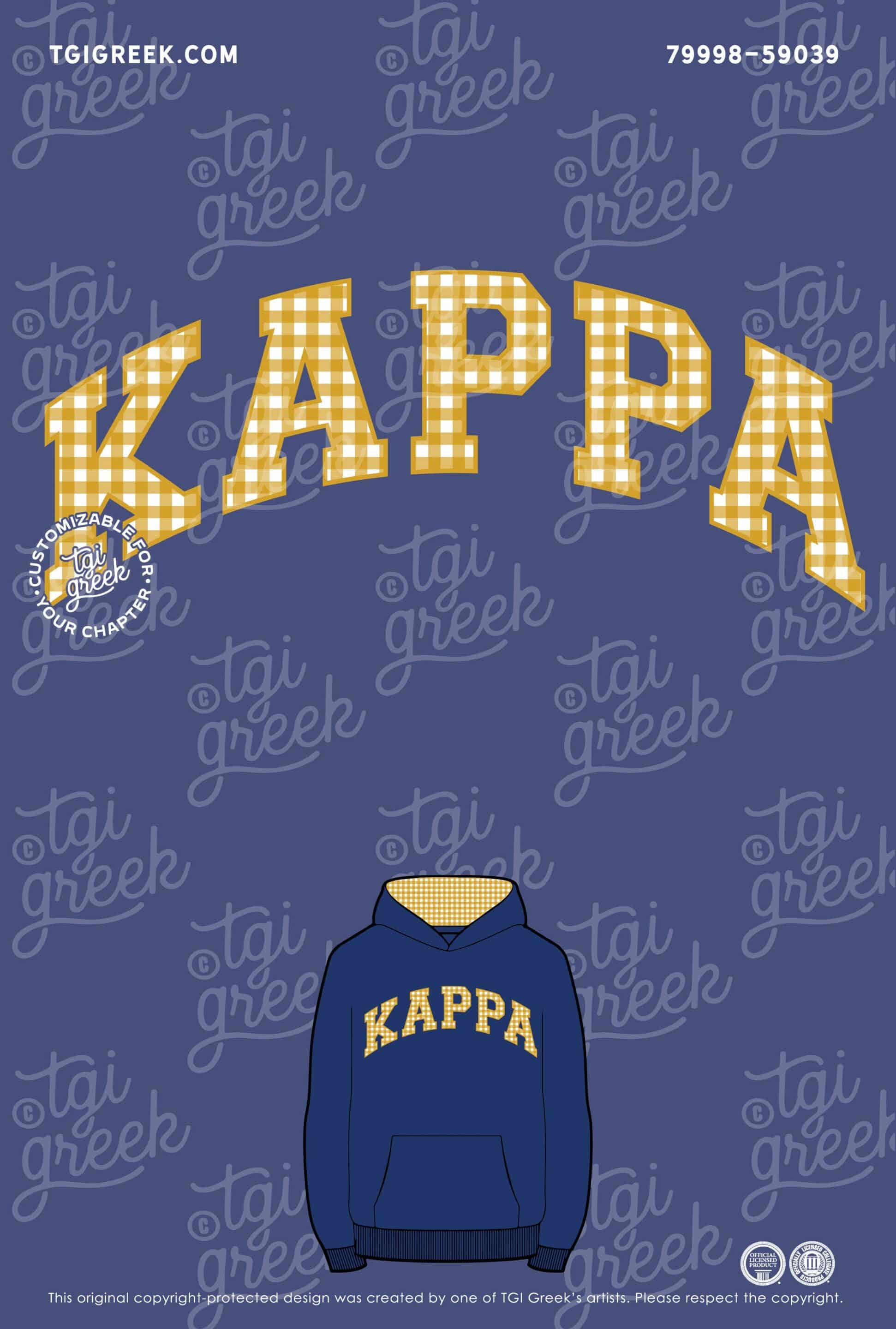 Kappa Kappa Gamma – Pattern Applique