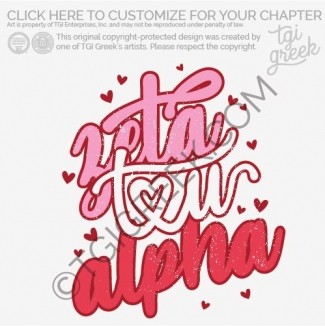 Zeta Tau Alpha – valentine Bid Day