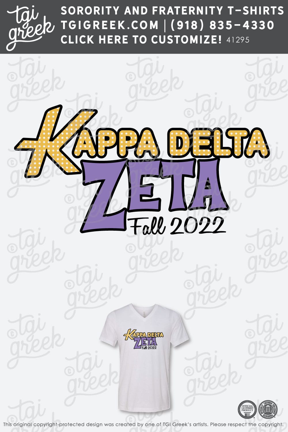 Kappa Delta Zeta – SONO Fall Shirts
