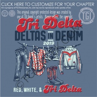 Delta Delta Delta – ISU Deltas In Denim