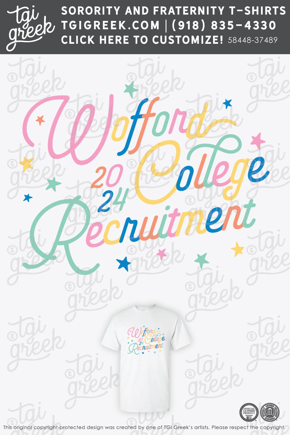 Panhellenic – WOFF Recruitment Rainbow