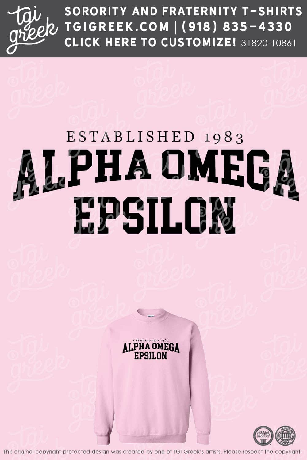 Alpha Omega Epsilon – TXTECH Fall Catalog