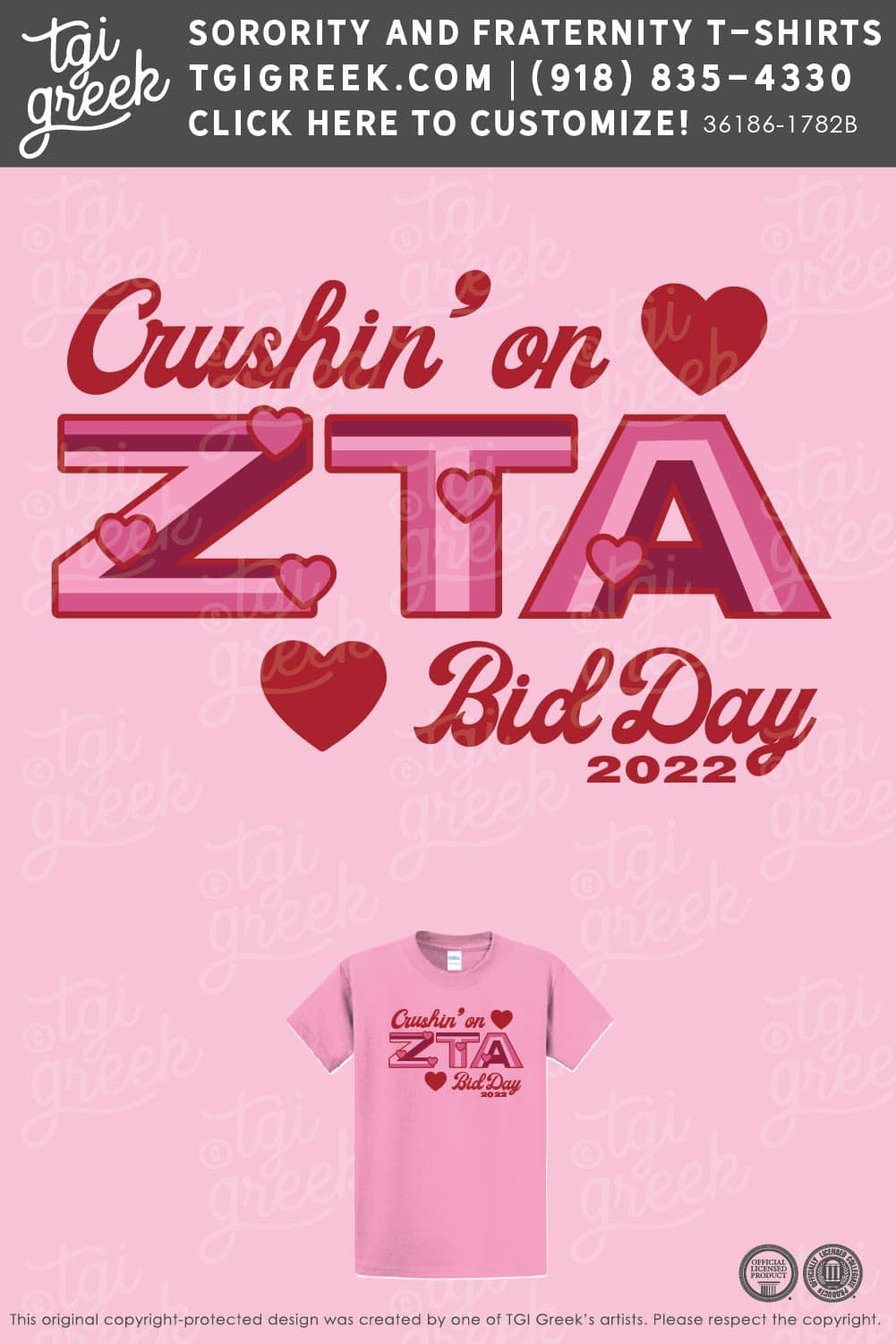 Zeta Tau Alpha UTEP Spring Bid Day