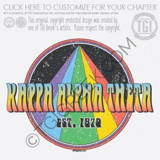 Kappa Alpha Theta – Rainbow Prism PR
