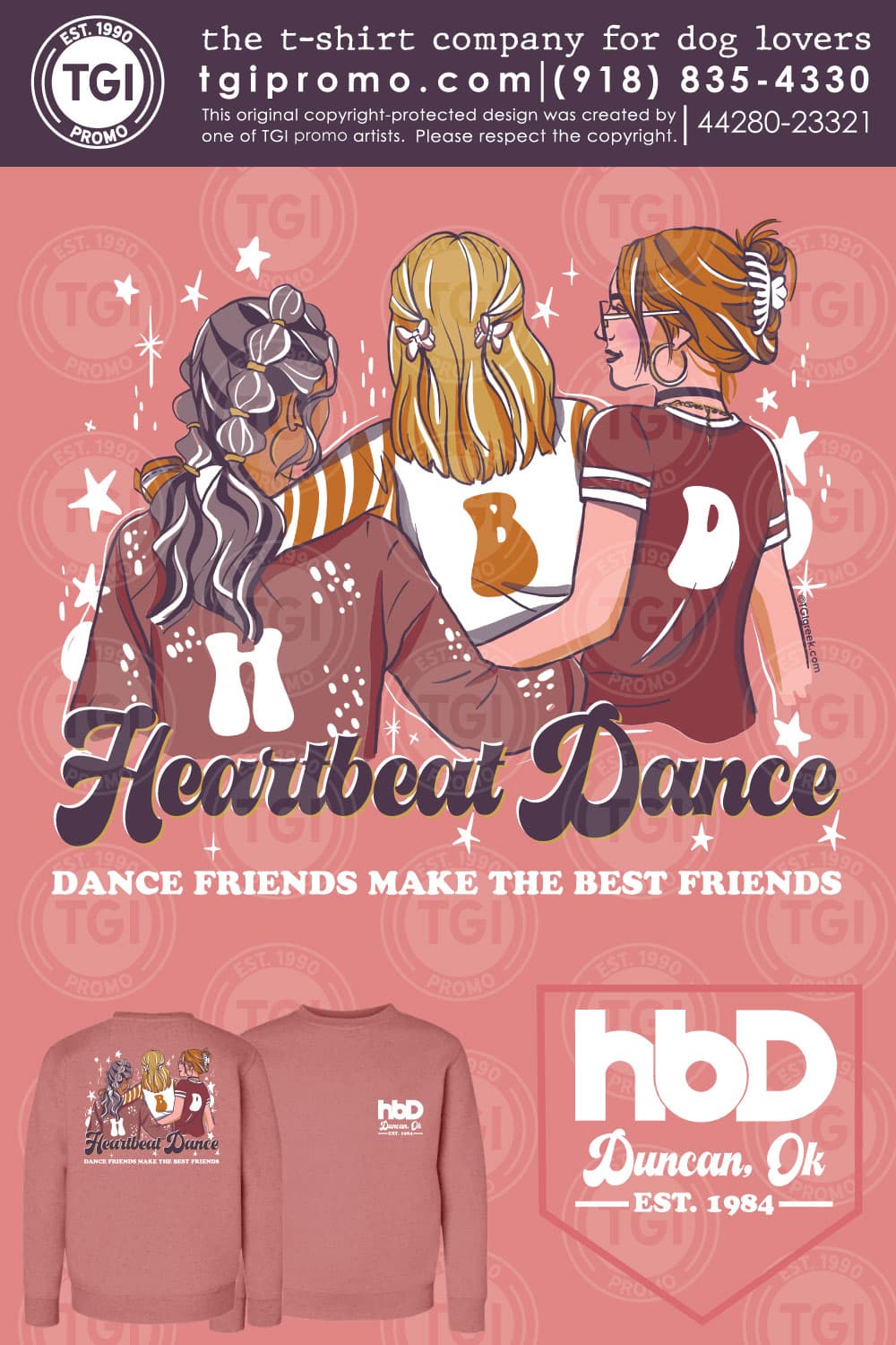 Heartbeat Dance Studio – HBD Studio Shirt