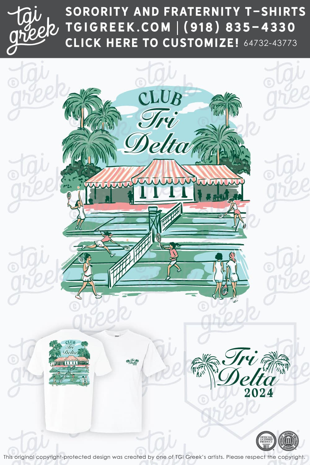 TGI – Delta Delta Delta Beachy Tennis Club