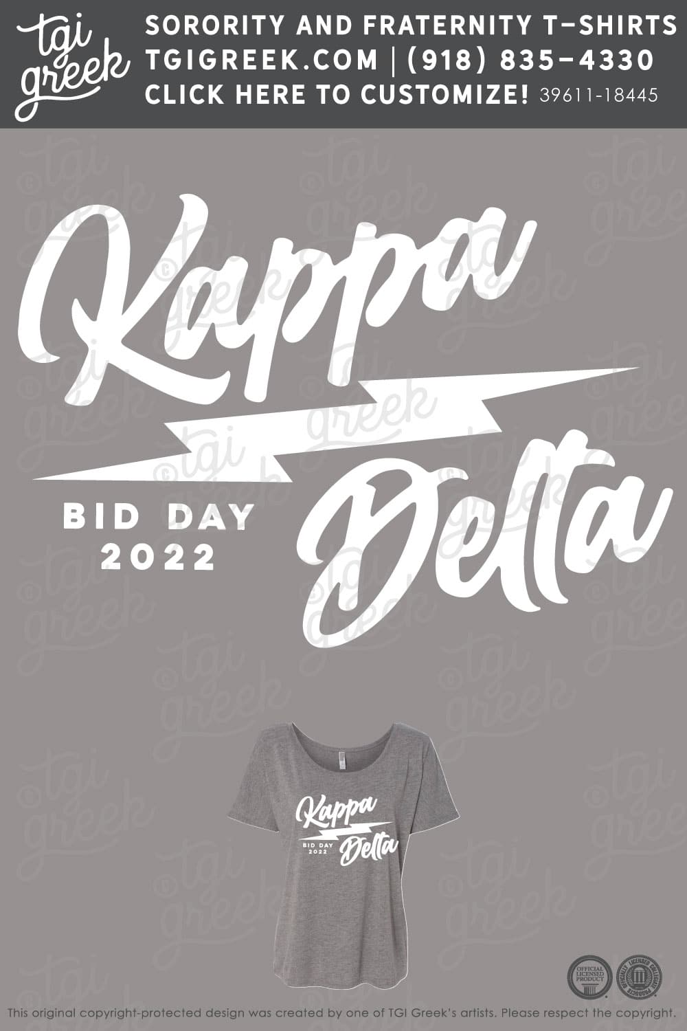 Kappa Delta – FGC Bid Day Lightning