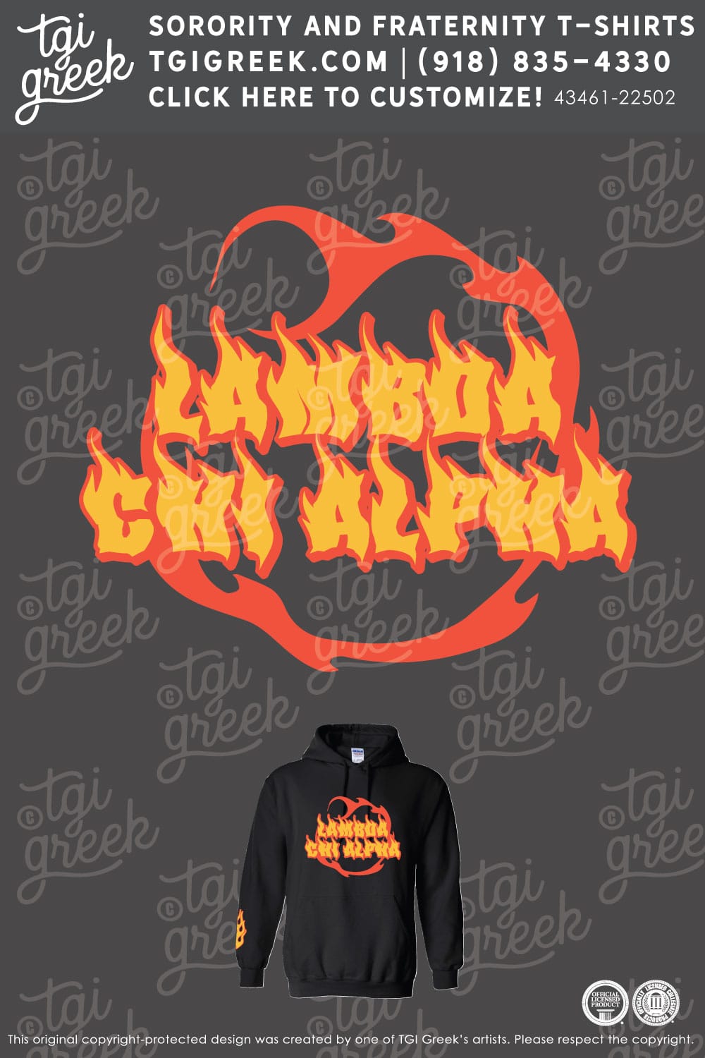 Lambda Chi Alpha – OSU Hoodie