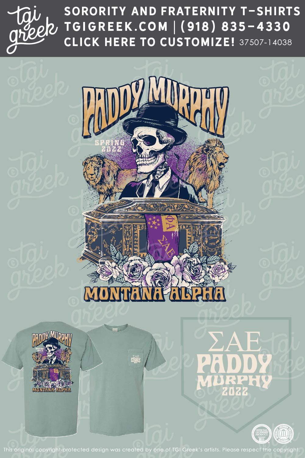Sigma Alpha Epsilon – MTSU Paddy Murphy
