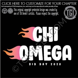 Chi Omega Bid Day