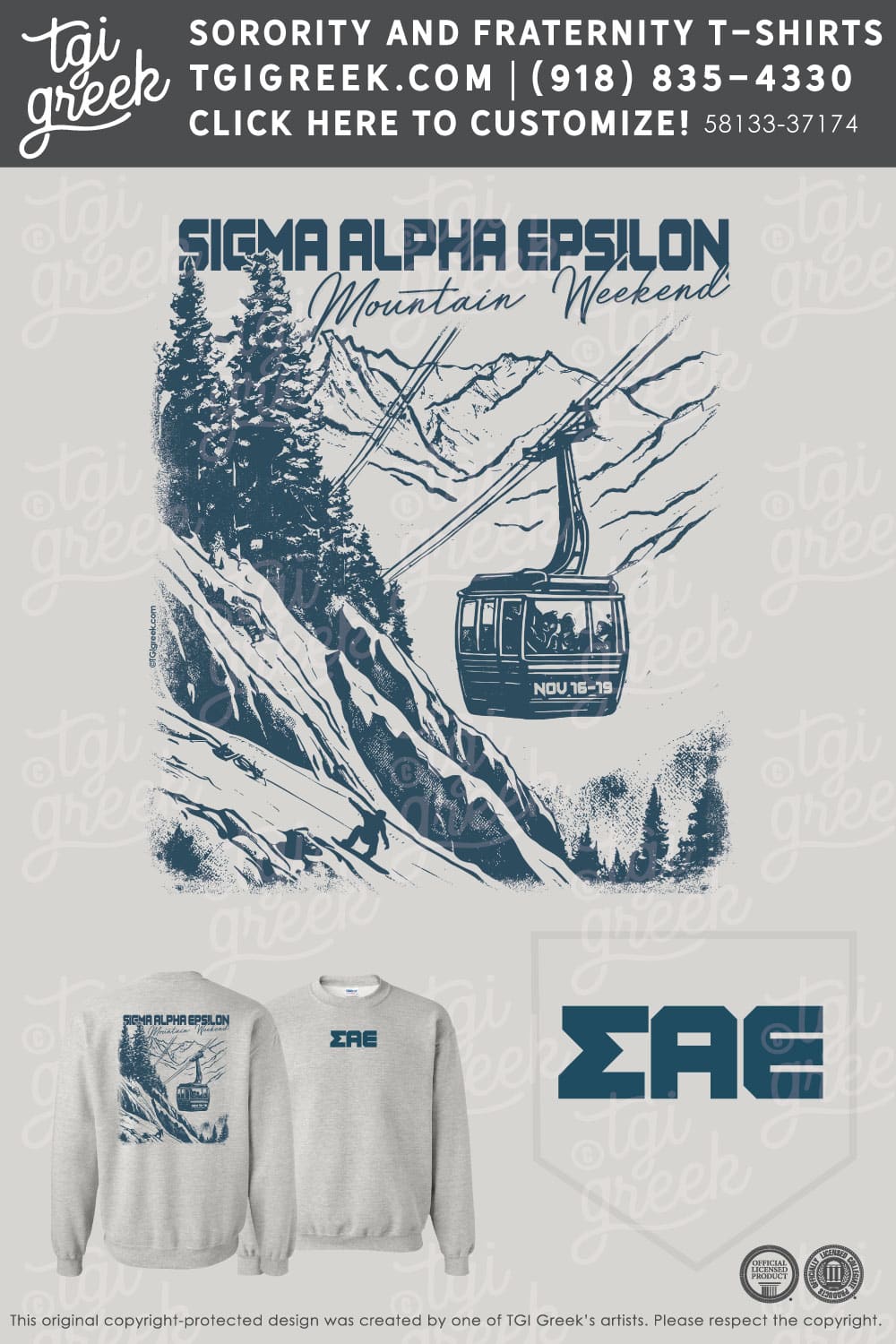 Sigma Alpha Epsilon – UNCCH Mountain Weekend – White