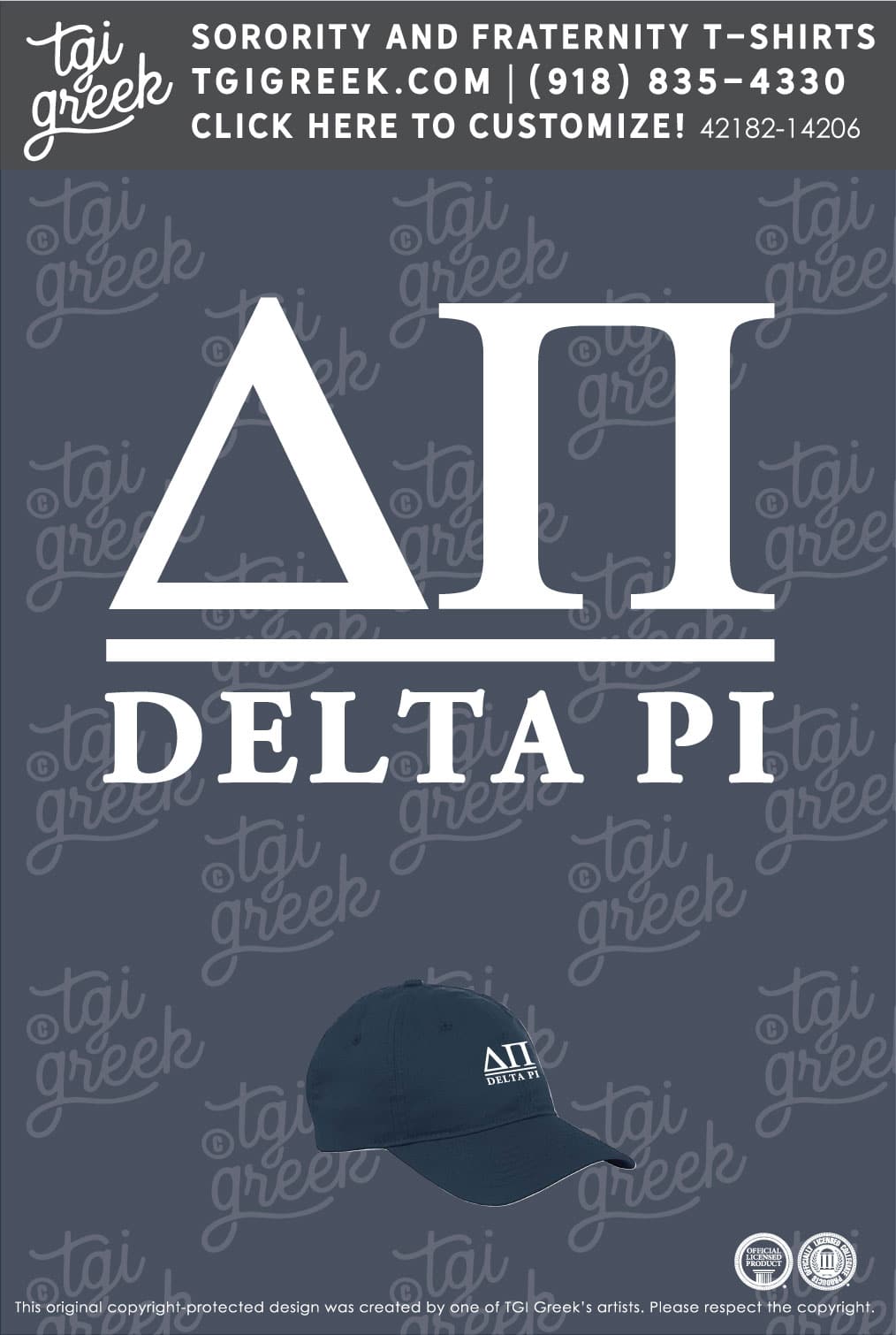 Delta Pi Epsilon – PENNST hat