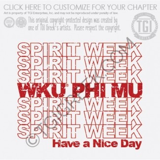 Phi Mu – Recruitment Spirit Week