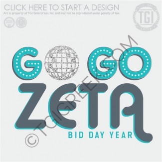 TGI-Zeta Tau Alpha Disco Bid Day