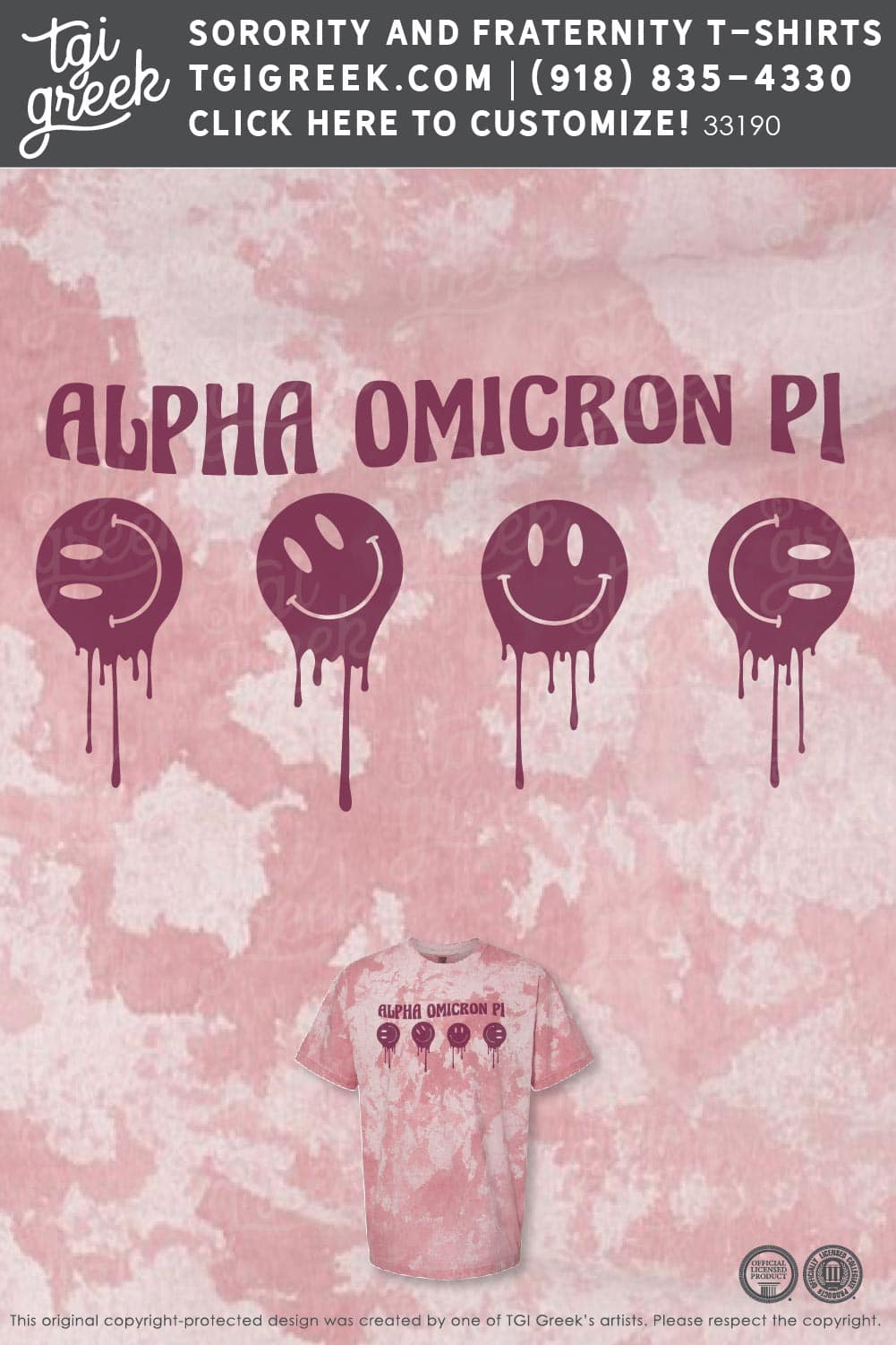 Alpha Omicron Pi – OU Drippy Smile