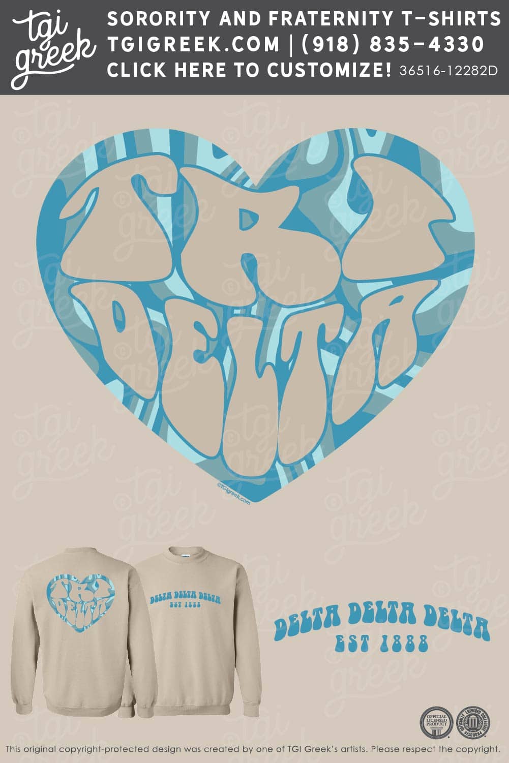 Delta Delta Delta – COL PR Heart