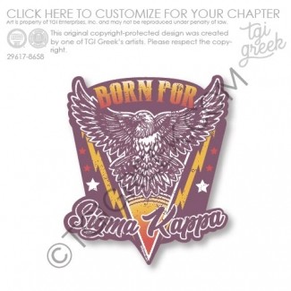 Sigma Kappa – AZSU Sisterhood Fall Bingo Sticker