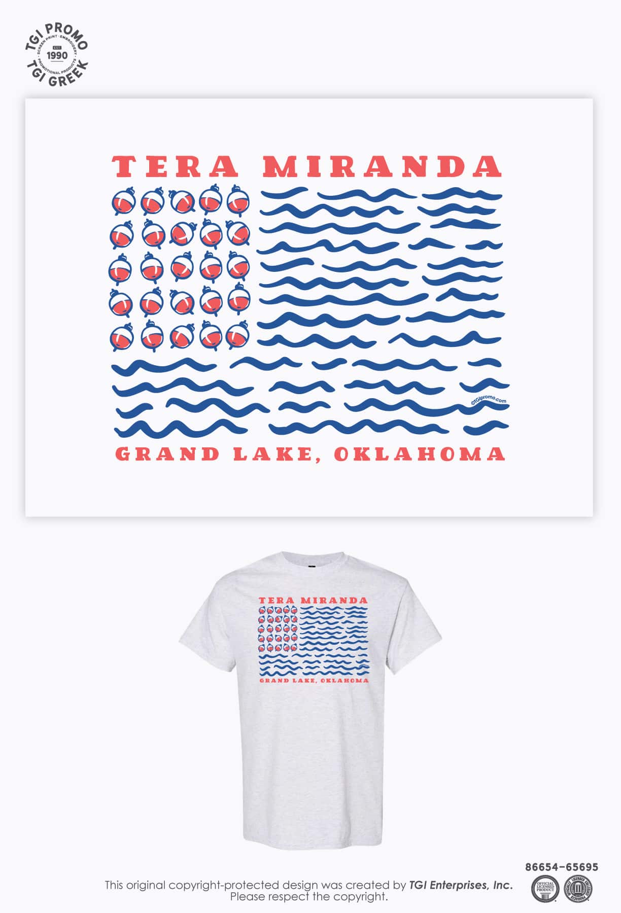 Tera Miranda – Flag Tee
