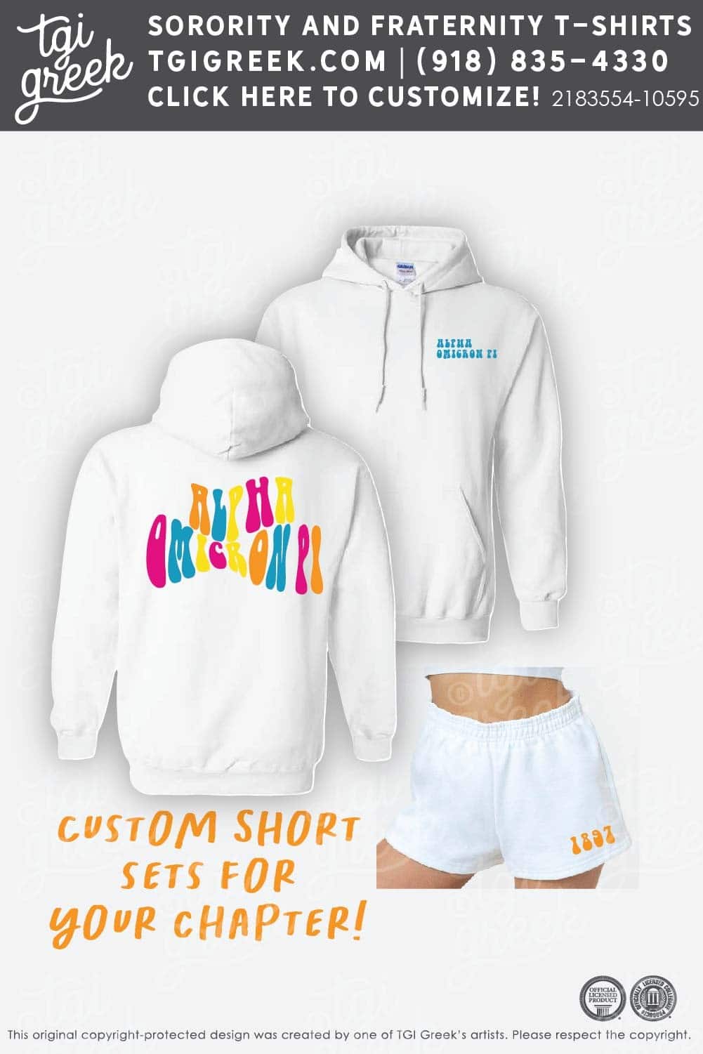 TGI – Alpha Omicron Pi Short Set Live Sale