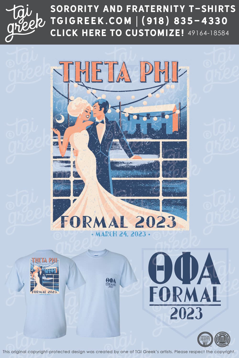 Theta Phi Alpha – FAU Formal – Blue