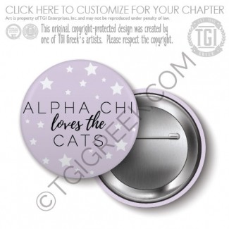 Alpha Chi Omega – Bid Day Button