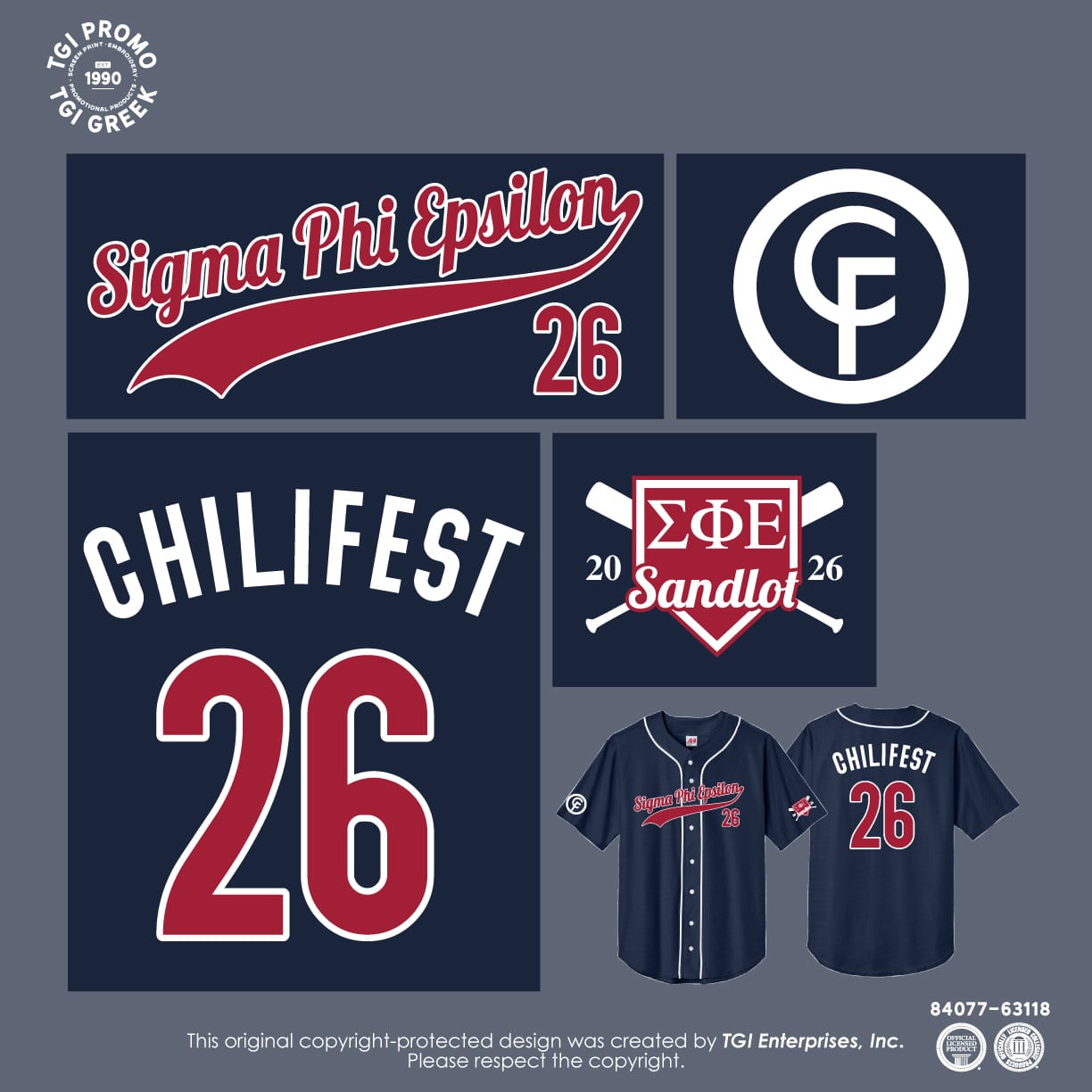 Sigma Phi Epsilon – TAMU Chilifest Jersey