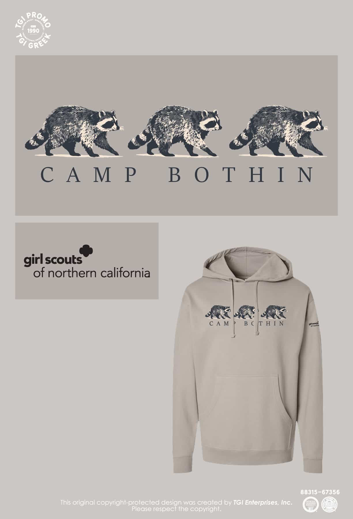 Girl Scouts of Northern California- Bothin Hoodie