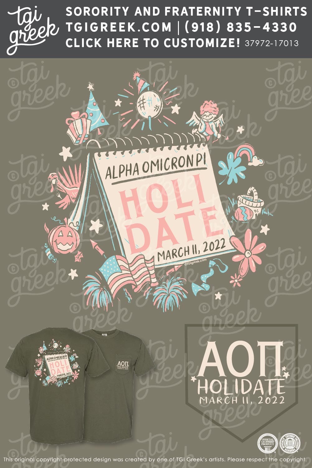 Alpha Omicron Pi – USAL Date Party