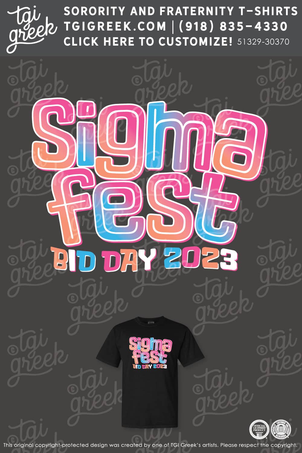 Sigma Sigma Sigma – PSU Sigma Palooza Bid Day
