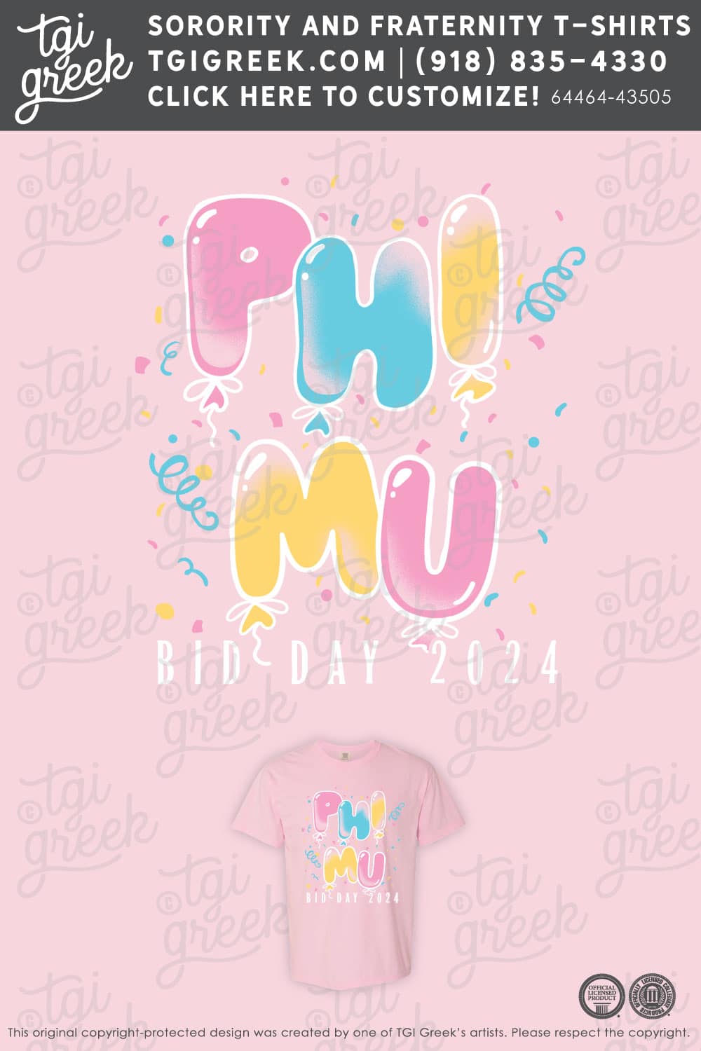 Phi Mu – TNTECH Bid Day