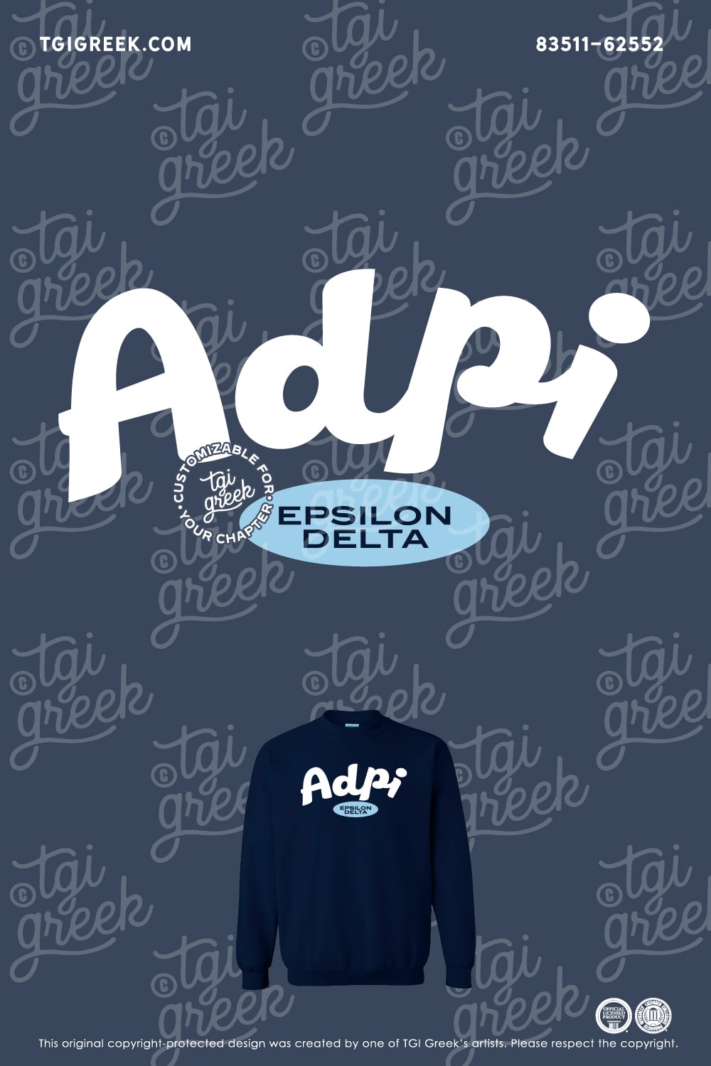 Alpha Delta Pi -WKU PR Sweatshirt