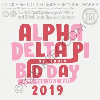 Alpha Delta Pi-SLU bid Day