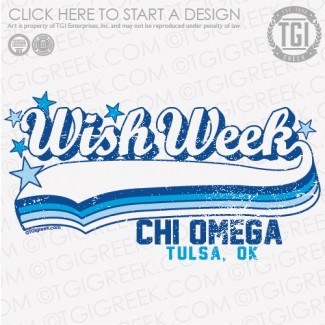 Chi Omega-TU Wish Week