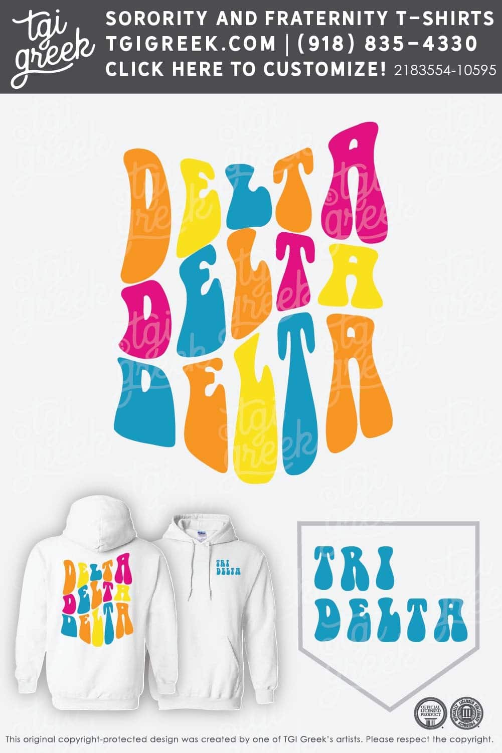 TGI – Delta Delta Delta Short Set Live Sale