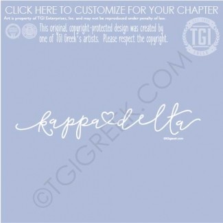 Kappa Delta-UV PR Shirts