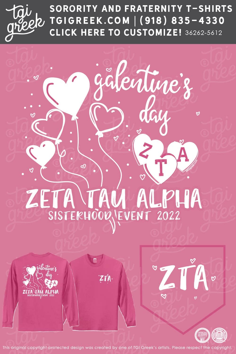 Zeta Tau Alpha – LOUIS Galentines Party