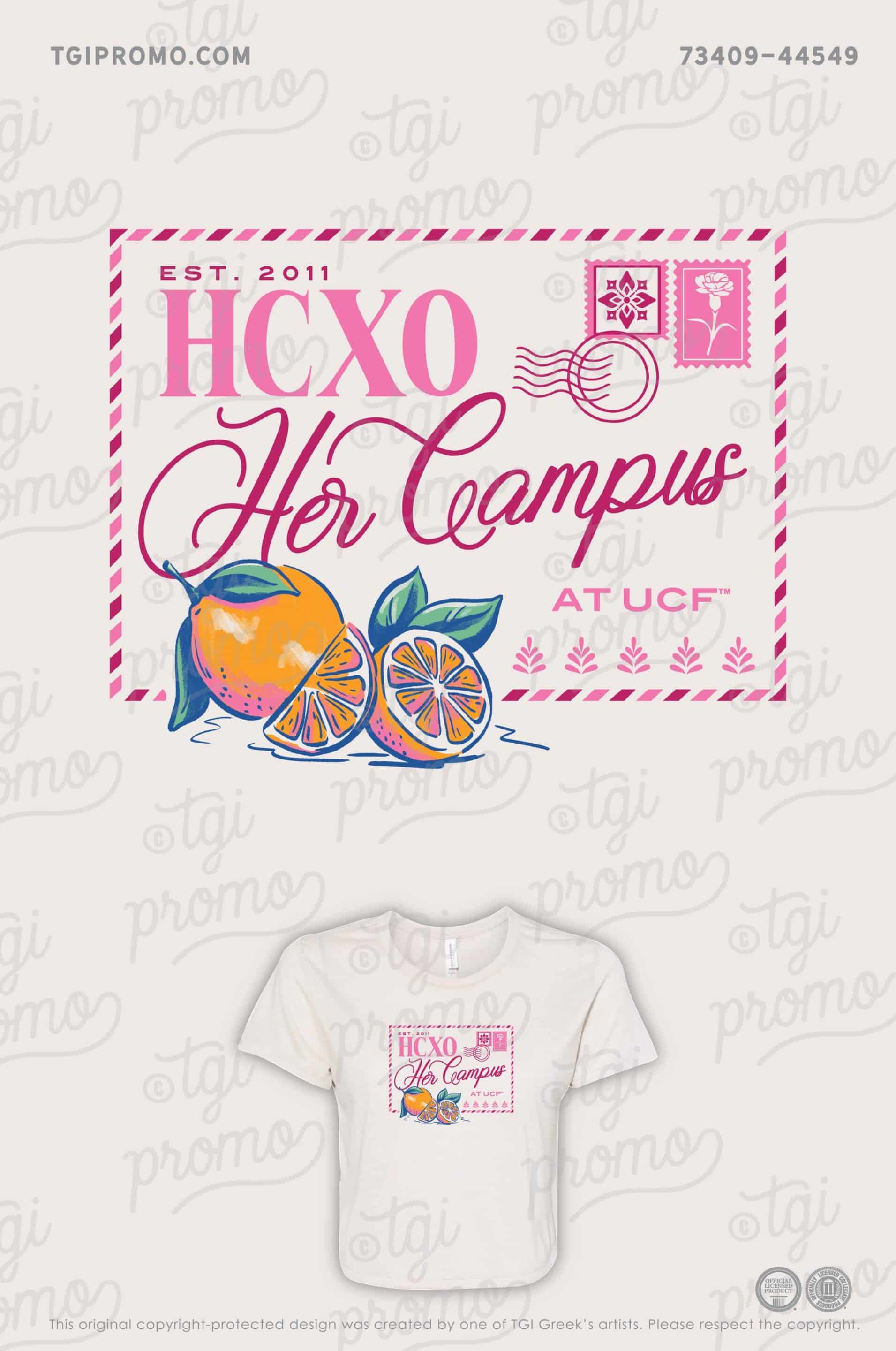UCF – Her Campus Cropped Tee
