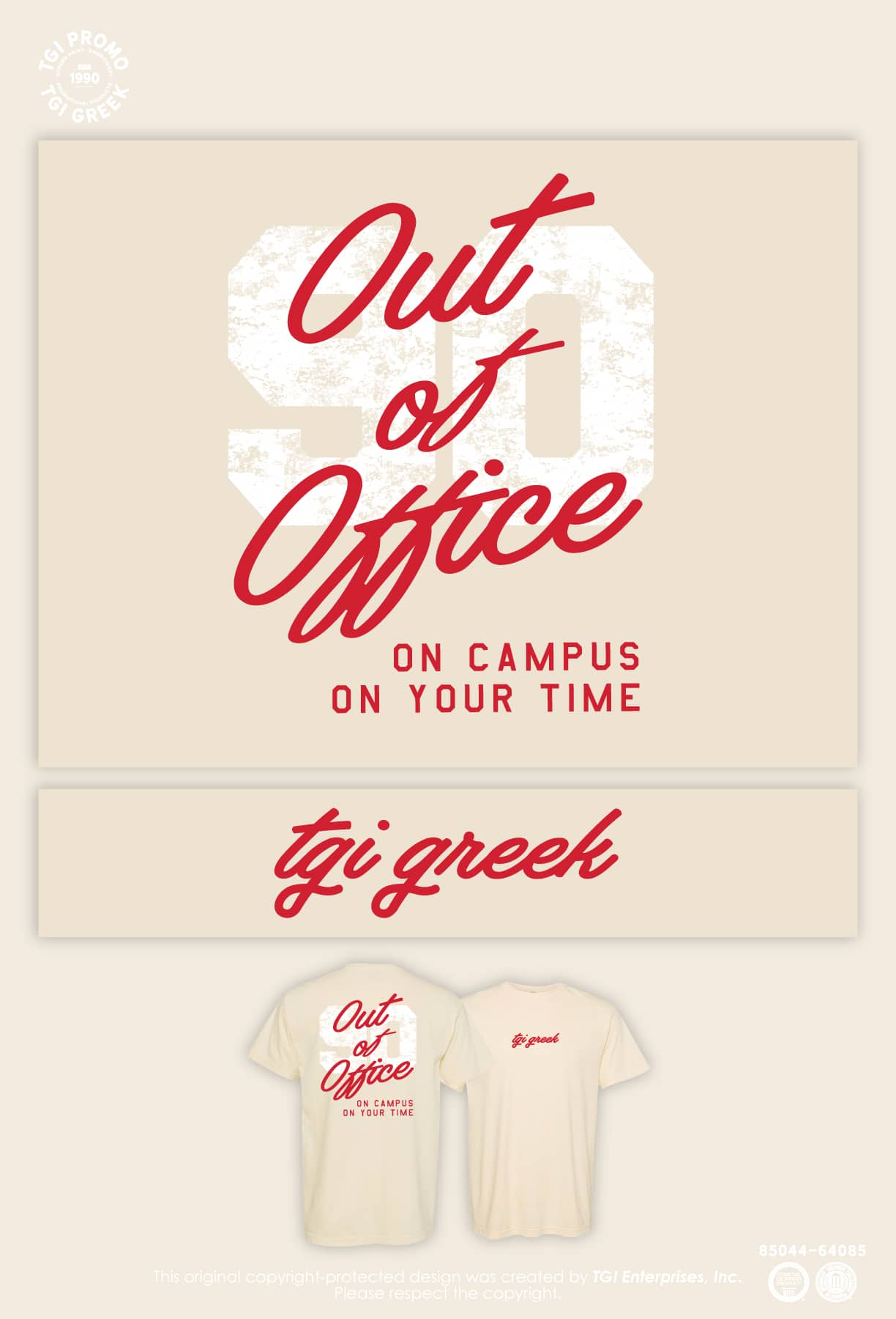 TGI Greek – Campus Intern Shirt