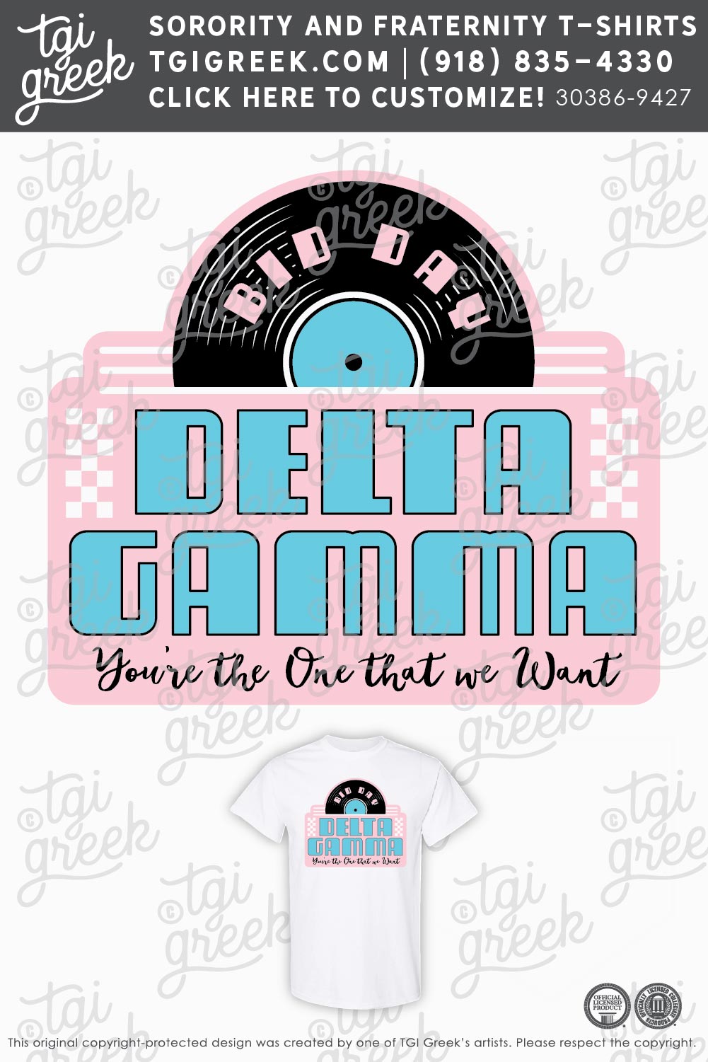 Delta Gamma – TU Bid Day