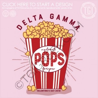 TGI-Delta Gamma Popcorn Valentines