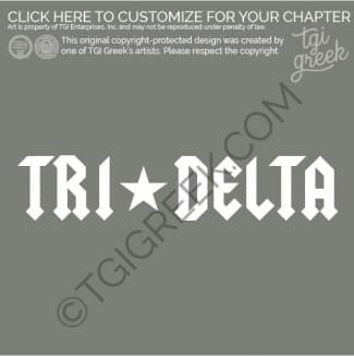 Delta Delta Delta – OU tank top
