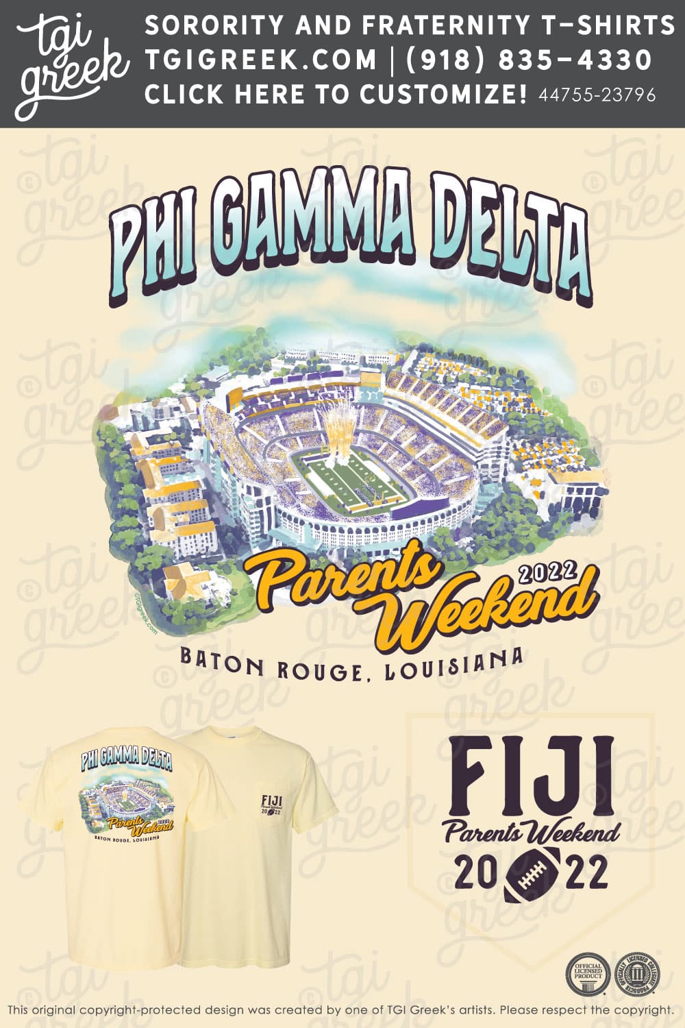 Phi Gamma Delta – LSU Parents Weekend