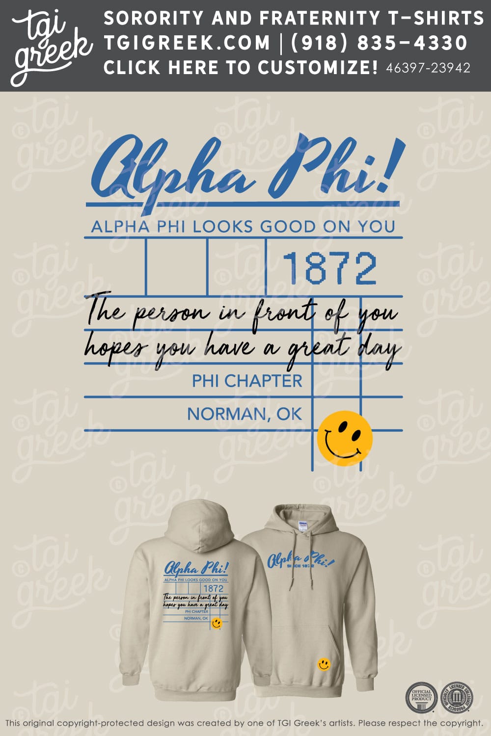 Alpha Phi – OU Hoodie