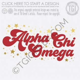 Alpha Chi Omega-OU Recruitment Shirt