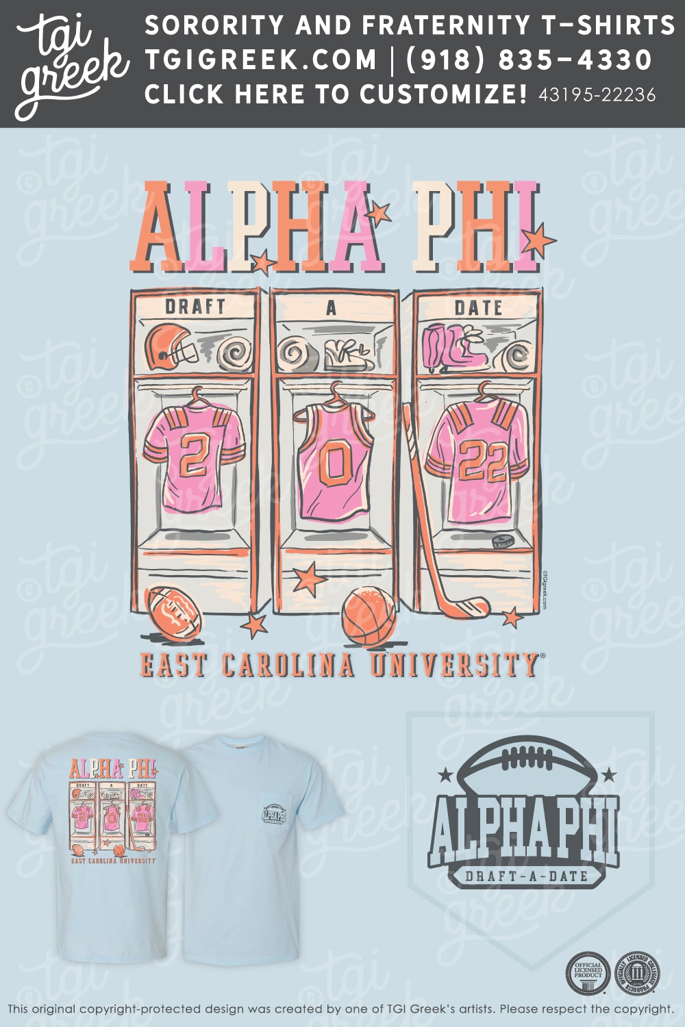 Alpha Phi – ECAU Draft a Date