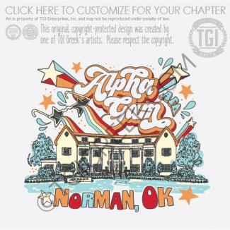 Alpha Gamma Delta – Bid Day Bag Shirt
