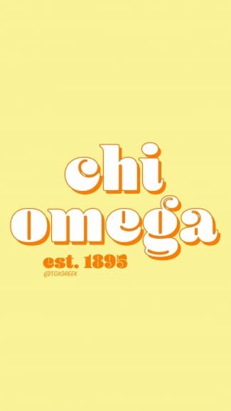 Chi Omega – Phone Background