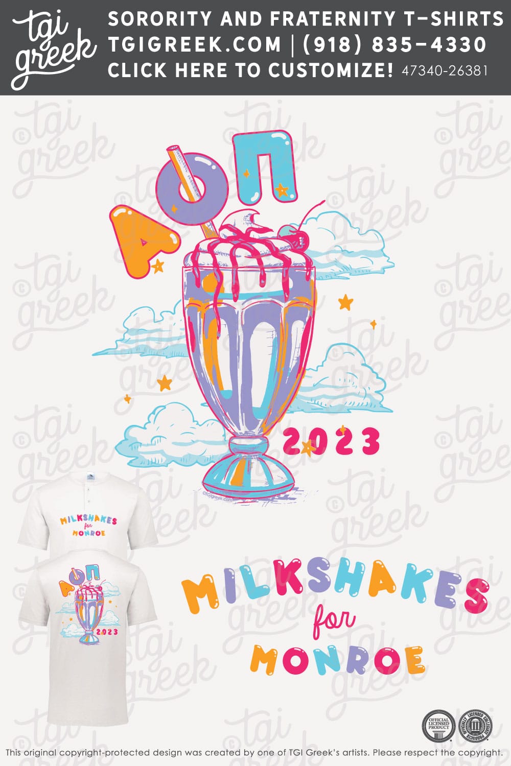 Alpha Omicron Pi – OU Milkshakes For Monroe