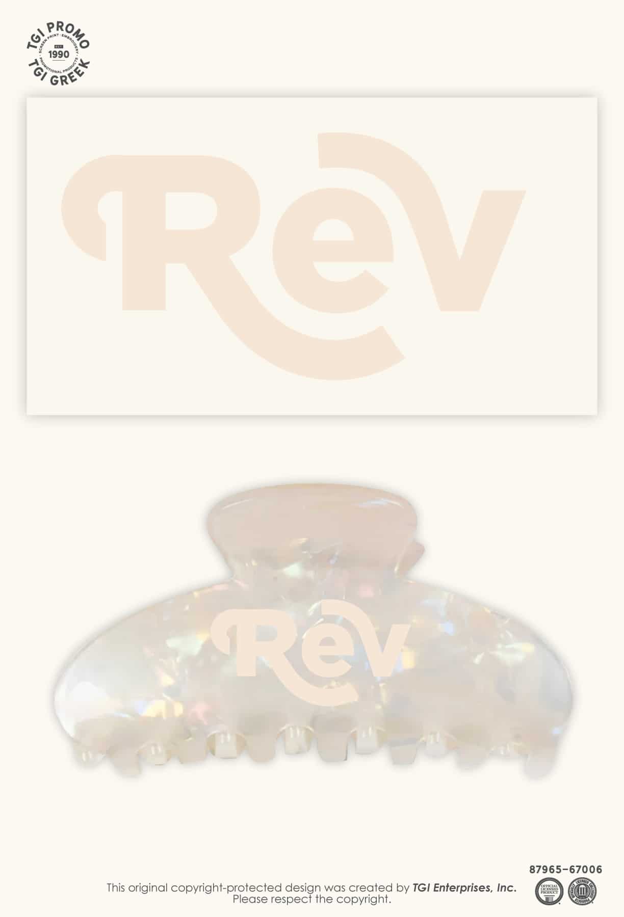 Cardinal Group Management- Rev Hair Clips