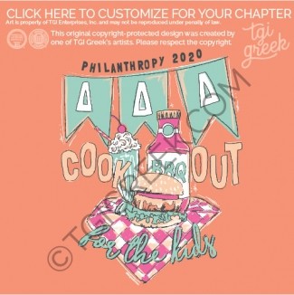 Delta Delta Delta – KSU cookout Philanthropy